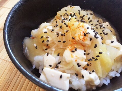 リメイク！味噌汁あんかけ丼